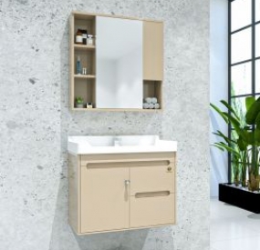 Bộ tủ Lavabo + gương cao cấp-KH-G15